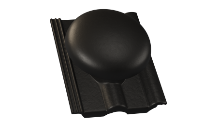 Taška betonová KMB Beta Elegant odvětrávací pr. 150 mm černá