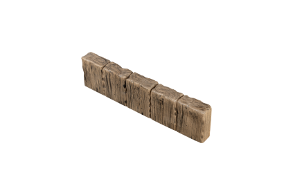 Krajník rovný Ferobet 800×80×200 mm natur reliéfní staré dřevo (28)