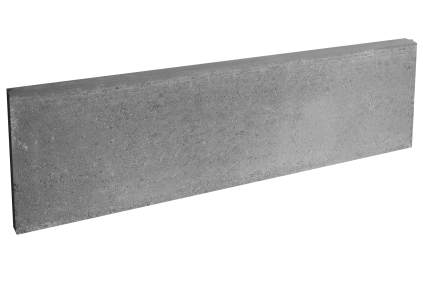 Obrubník záhonový Ferobet 1000×50×200 mm rovný se zámkem přírodní (48)