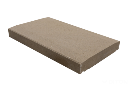 Stříška plotová Diton Universal 30 500×300×55 mm průběžná melír krémová (80)