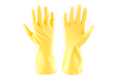 Rukavice úklidové latex/L Starling