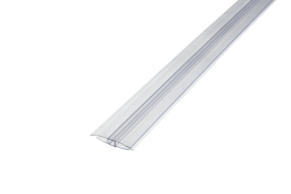 Profil polykarbonátový LPH Smart CS 2000×6 mm spojovací čirý