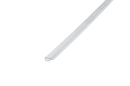 Profil polykarbonátový LPU Smart CS 2100×10 mm ukončovací čirý