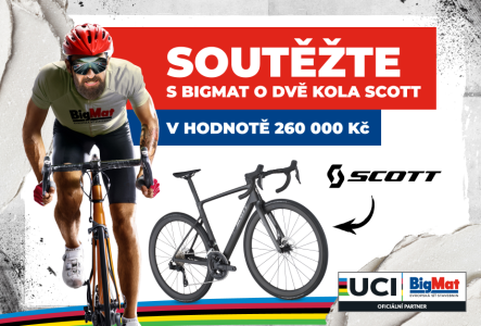 Soutěž o kola SCOTT v hodnotě 260 000 Kč