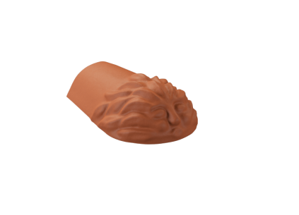 Hřebenáč koncový KMB Elegant Vítr cihlový