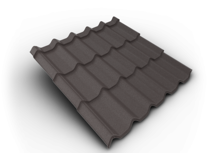 Krytina velkoformátová Belprofile Royal BigStone 350×1080×0,5 mm RAL 8019