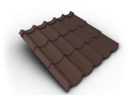 Krytina velkoformátová Belprofile Nordic SandShape 350×1080×0,5 mm RAL 7016