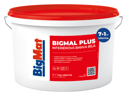 Barva malířská BigMal Plus 7+1 kg
