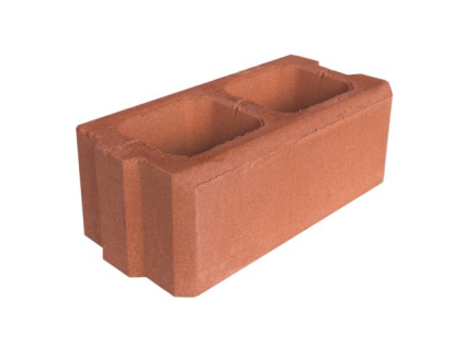 Tvarovka plotová Presbeton Simple Block HX 1/20/AF 400×200×150 mm hladká cihlová (84)