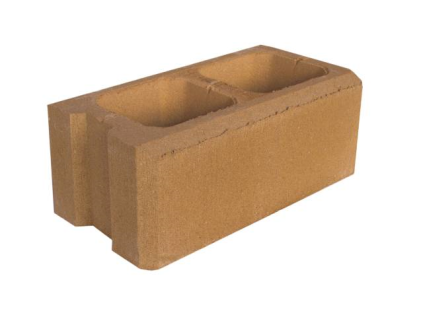Tvarovka plotová Presbeton Simple Block HX 2/20/AF 400×200×150 mm hladká okrová (84)