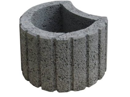 Tvárnice svahová Presbeton Luna LU-1 300×230×200 mm hrubozrnná přírodní (72)