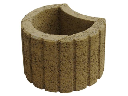 Tvárnice svahová Presbeton Luna LU-1 300×230×200 mm hrubozrnná písková (72)