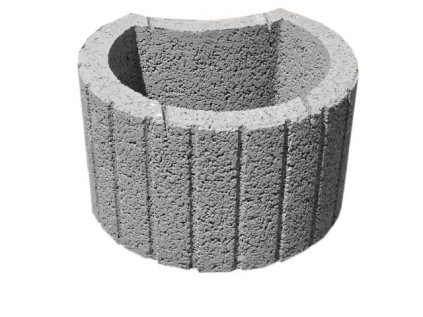 Tvárnice svahová Presbeton Luna LU-2 500×400×300 mm hrubozrnná přírodní (16)