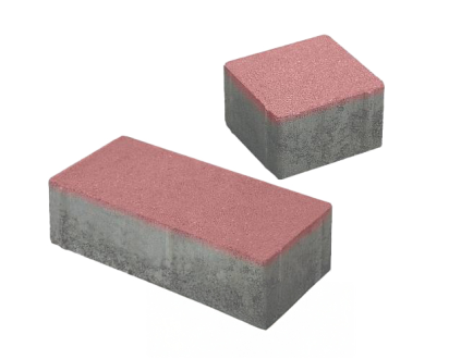 Dlažba betonová Presbeton Holland I. BF 60 mm skladba hladká červená (10,8)