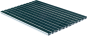 náhled Rošt pro záchytnou vanu MEA 600×400 mm černé gumové lamely