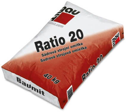 Omítka sádrová Baumit Ratio 20 40 kg