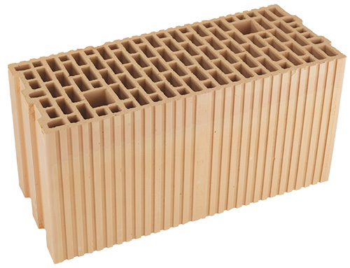 detail Cihla Heluz 20 broušená 497x200x249mm P10 (70)