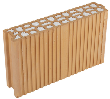 Věncovka Heluz 8/23 2in1 broušená 375x80x229mm (144)