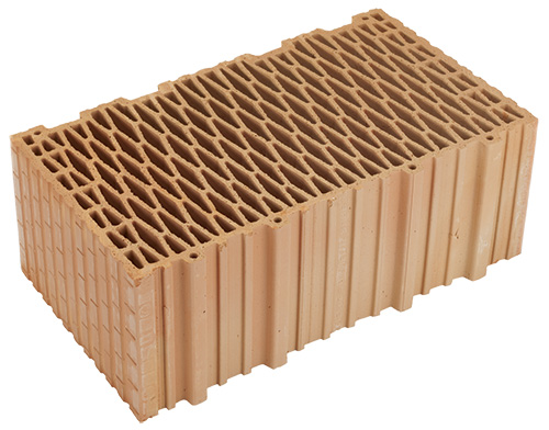 detail Cihla Heluz Family 44-N broušená 247x440x166mm P10 (96)