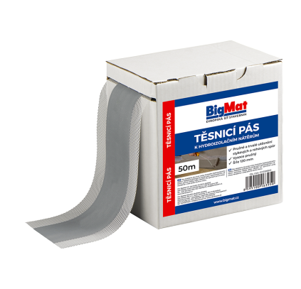Pás těsnicí k hydroizolacím BigMat 120 mm x 50 m