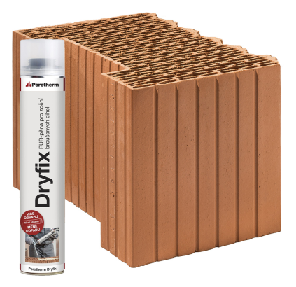 Cihla Porotherm 38 EKO+ Dryfix K 250x380x249mm P8 (60)