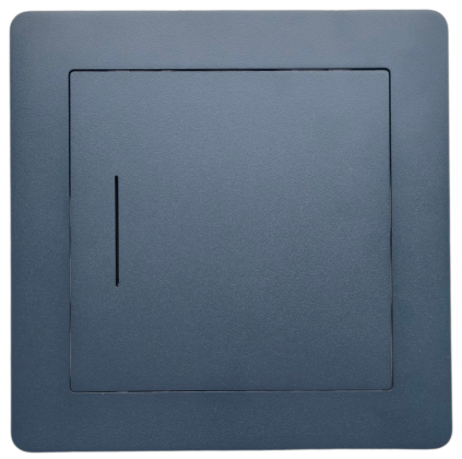 Dvířka revizní Haco Exkluziv 300×300 mm hliníková antracit