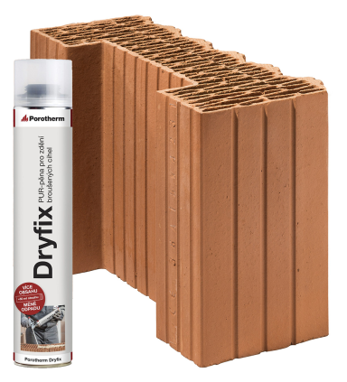 Cihla Porotherm 38 EKO+ Dryfix 1/2 K 125x380x249mm P8 (120)