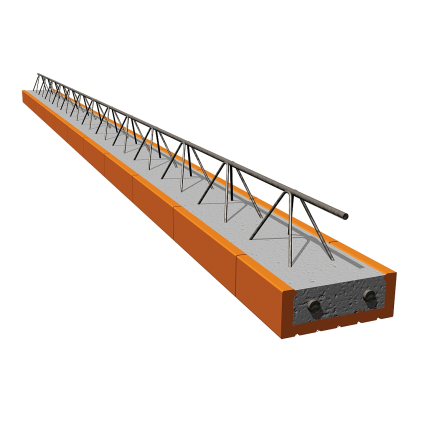 Nosník stropní Porotherm POT 525/902 - 160x175x5250 mm