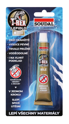 Lepidlo T-Rex bílé 25ml