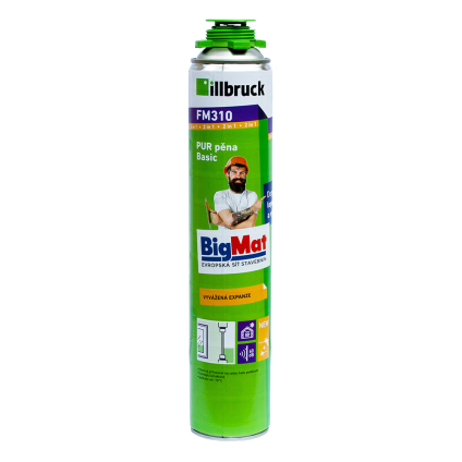 Pěna montážní pistolová (FM310) BigMat 750 ml