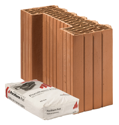 Cihla Porotherm 38 EKO+ Profi 1/2 K 125x380x249mm P8 (120)
