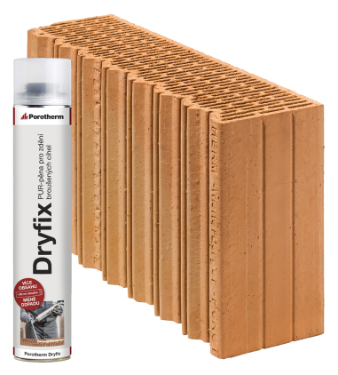 Cihla Porotherm 50 EKO+ Dryfix R 125x500x249mm P8 (80)