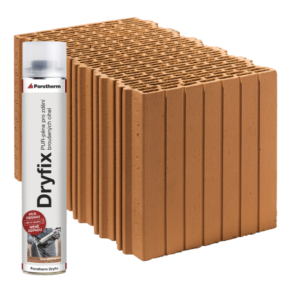 Cihla Porotherm 44 EKO+ Dryfix 248x440x249mm P8 (60)