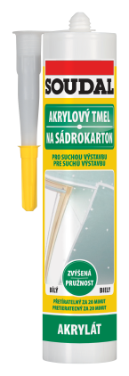 Tmel akrylový na sádrokarton 280 ml