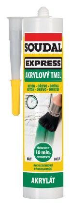 Tmel akrylový Express bílá 280 ml