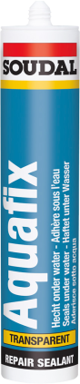 Tmel těsnicí Aquafix transparent 300 ml