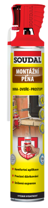 Pěna montážní trubičková GG 750 ml