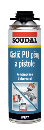 Čistič PU pěny a pistole 500 ml