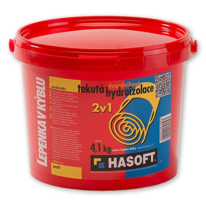 Hydroizolace Hasoft Lepenka v kýblu 4,1 kg (3 kg + 1,1 kg)