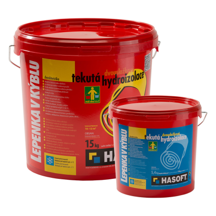 Hydroizolace Lepenka v kýblu 20,4 kg (15 kg + 5,4 kg)