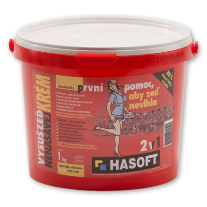 Krém Hasoft Vysuš zeď 1 kg
