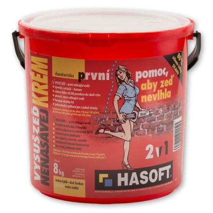 Krém Hasoft Vysuš zeď 8 kg