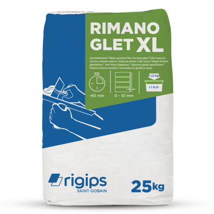 Stěrka sádrová Rimano Glet XL 25 kg