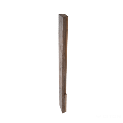 Sloupek plotový Diton Quick wall wood 180 250×110×2700 mm dělený průběžný dub tmavý (6)