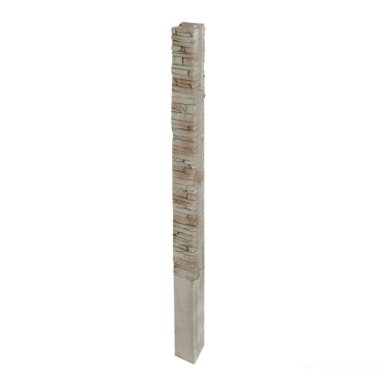 Sloupek plotový Diton Quick wall stone 240 150×150×3300 mm průběžný béžový mix (8)