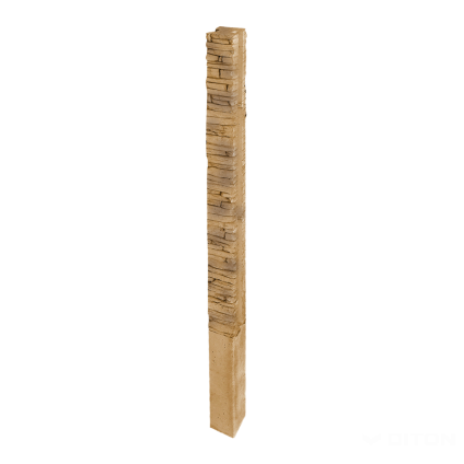 Sloupek plotový Diton Quick wall stone 240 150×150×3300 mm průběžný hnědý mix (8)