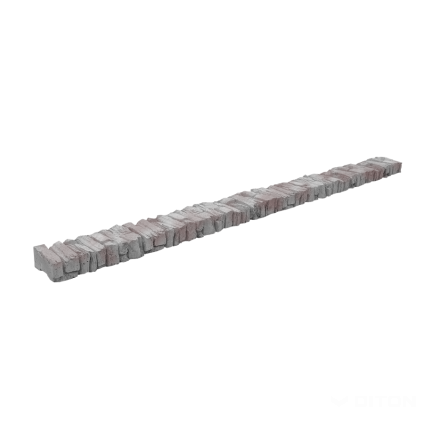 Stříška plotová Diton Quick wall stone 2000×150×70 mm desková šedý mix (30)