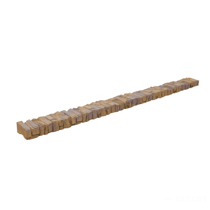 Stříška plotová Diton Quick wall stone 2000×150×70 mm desková hnědý mix (30)