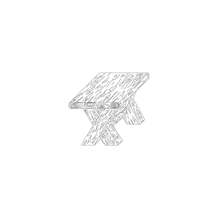 Stůl 100 Ferobet 1000×750×780 mm natur reliéfní staré dřevo