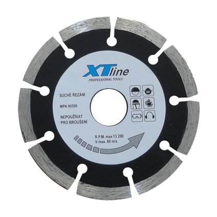 Kotouč diamantový segmentový XTline | 230x2,7x22,2 mm